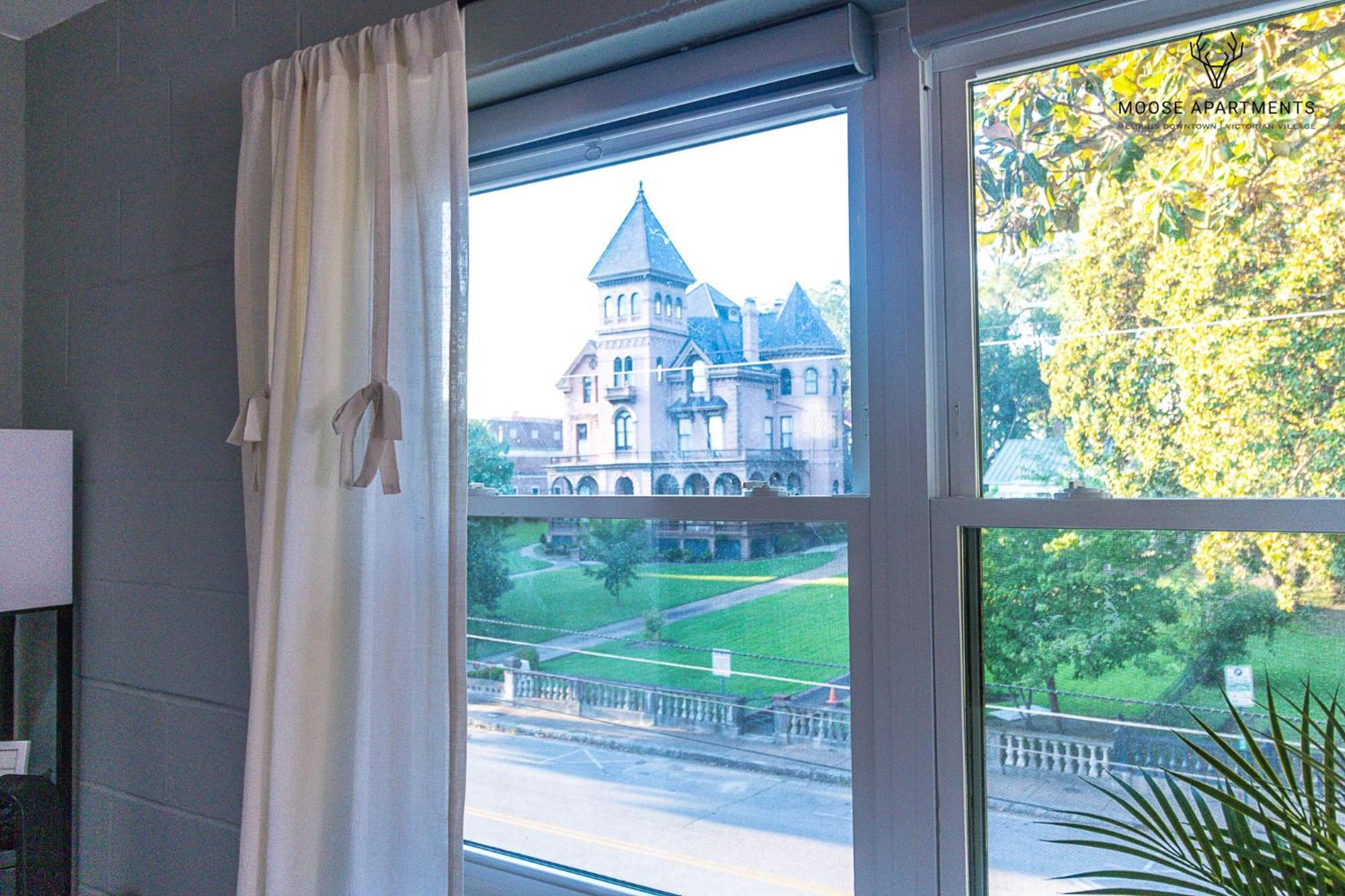 The Moose #7 - Instaworthy Studio With Amazing Views, Free Parking & Heated King Bed Memphis Eksteriør billede